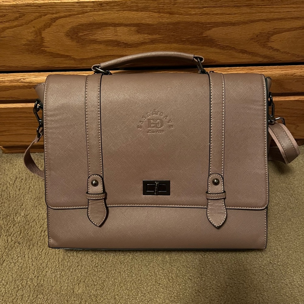 🍄15.6 Briefcase Computer Bag Rose Gold